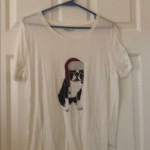 Jcrew factory collector t with dog